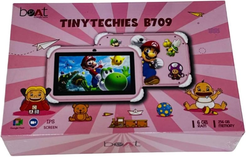 ⁠Boat Tiny Techies B709 7 6GB RAM 256GB ROM
