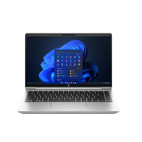 Hp probook 440 G10, intel core i7 1355U, 8GB RAM DDR4-3200, 512 gb PCIe NVMe SSD, 14"FHD, backlit keyboard, Intel UHD Graphics,720p HD camera,  pike silver , PORTS 2x USB Type-A,2x USB Type-A 1 HDMI,1 stereo headphone,2x USB Type-C,1x RJ-45,Pike silver aluminum.